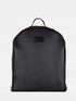 Leather Backpack - Black/Tan