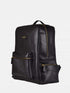 Leather Backpack - Black