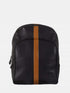 Leather Backpack - Black/Tan