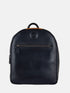 Leather Backpack - Black
