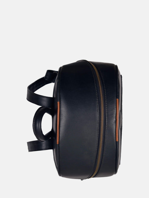 Leather Backpack - Black