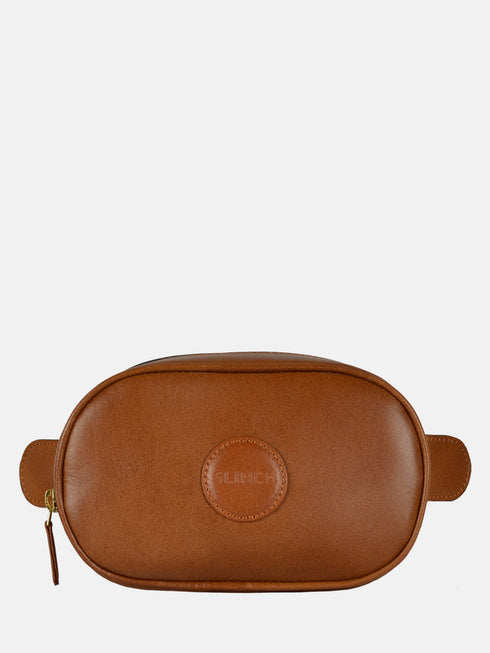 Leather Bet Bag - Tan