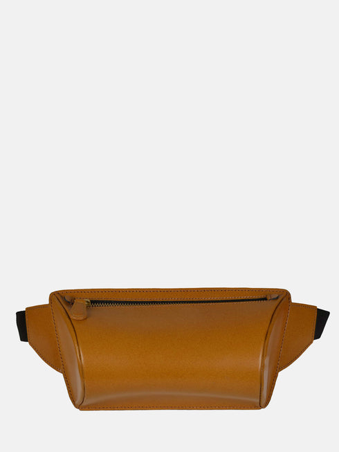 Leather Belt Bag - Tan