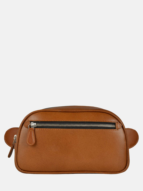 Leather Belt Bag - Tan