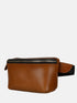 Leather Belt Bag - Brown