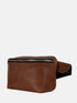 Leather Belt Bag - Brown