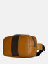 Leather Belt Bag - Tan & Black