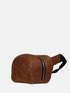 Leather Belt Bag - Tan & Black