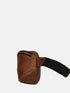Leather Belt Bag - Brown