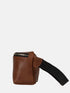 Leather Belt Bag - Brown