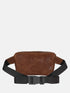Leather Belt Bag - Brown