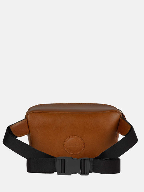 Leather Belt Bag - Brown