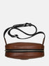 Leather Belt Bag - Brown