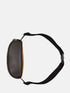 Leather Belt Bag - Tan & Black