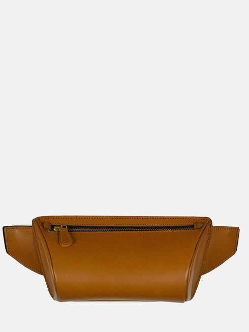Leather Belt Bag - Tan