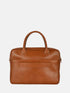 Leather Laptop Bag - Tan