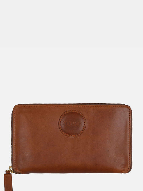 Leather Wallet - Brown