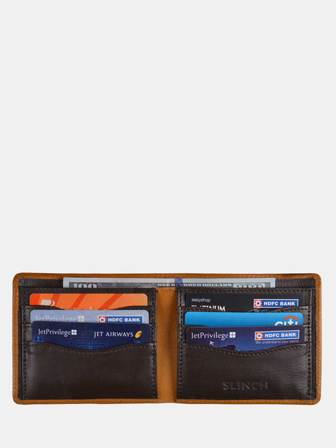Leather Wallet - Tan