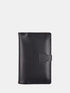 Leather Wallet - Black/Tan