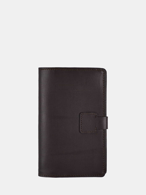 Leather Wallet - Dark Brown