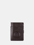 Leather Wallet - Dark Brown
