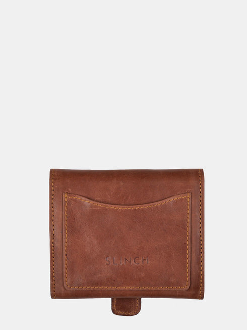 Leather Wallet - Brown