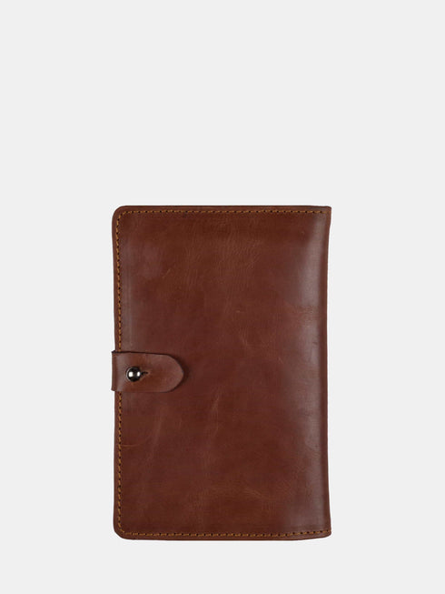 Leather Wallet - Brown