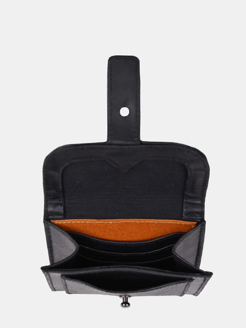 Leather Wallet - Black