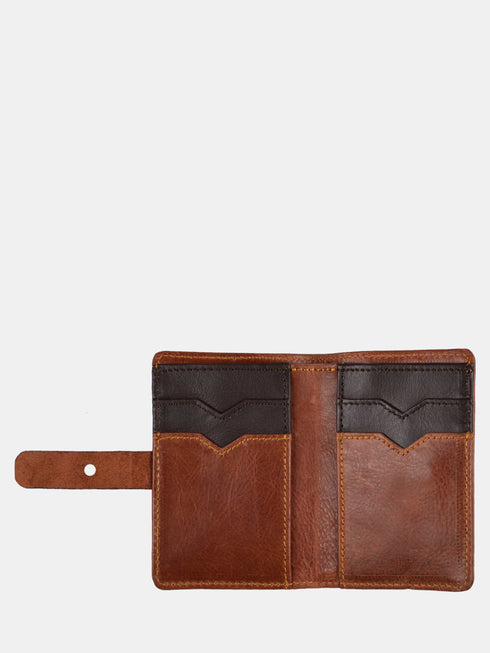 Leather Wallet - Brown