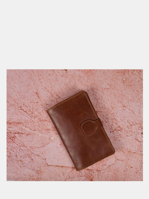 Leather Wallet - Brown