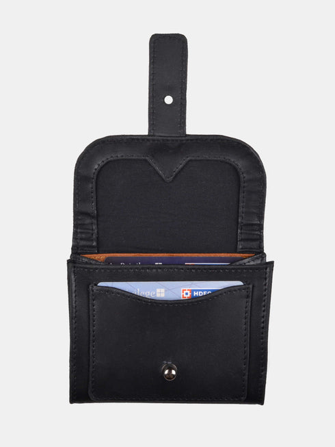 Leather Wallet - Black
