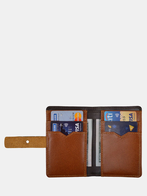 Leather Wallet - Tan