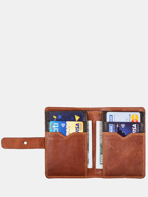 Leather Wallet - Brown