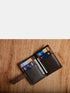 Leather Wallet - Dark Brown
