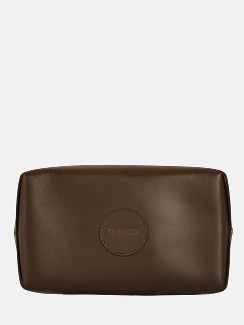 Leather Pouch - Dark Brown