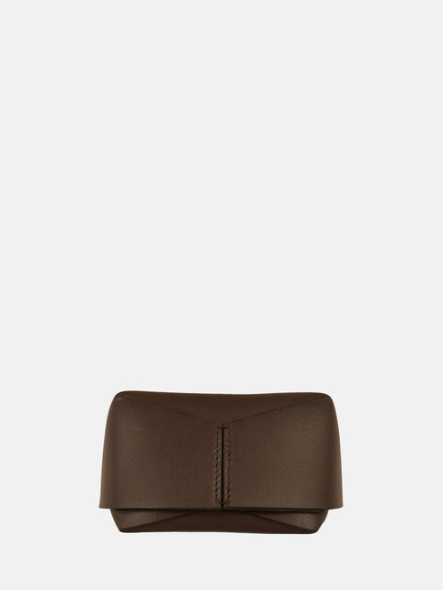 Leather Pouch - Dark Brown