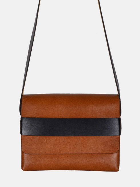 Sling Bag - Tan/Black
