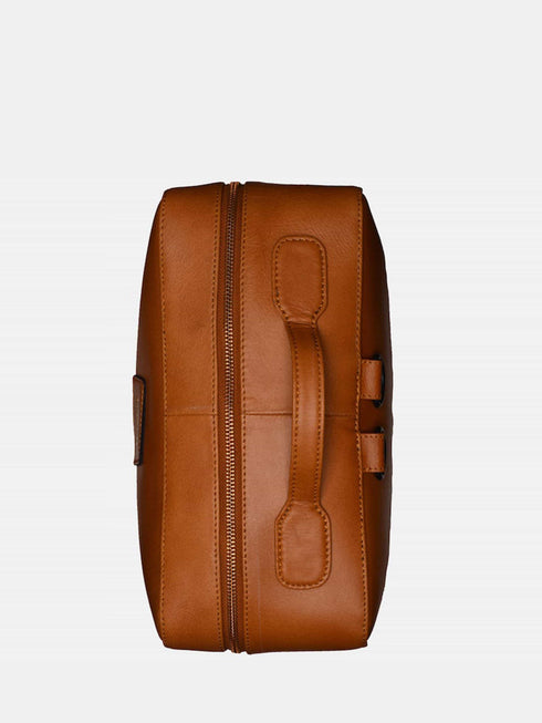Leather Backpack - Tan