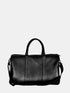 Leather Travel Bag - Black