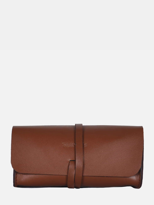Leather Pouch - Brown