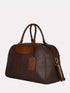 Leather Travel Bag - Brown