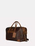 Leather Travel Bag - Brown / Tan