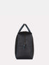 Leather Travel Bag - Black / Blue
