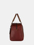 Leather Travel Bag - Maroon