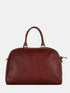 Leather Travel Bag - Maroon
