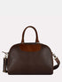 Leather Travel Bag - Brown