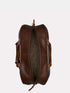 Leather Travel Bag - Brown