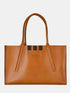 Leather Tote - Tan