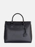 Leather Tote - Black