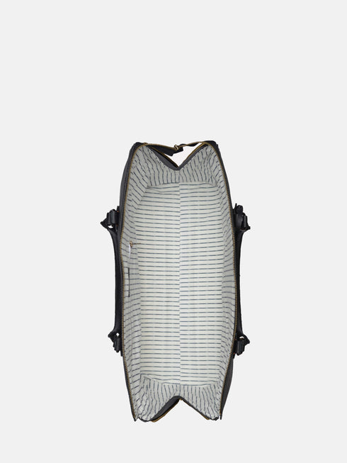 Leather Tote - Black